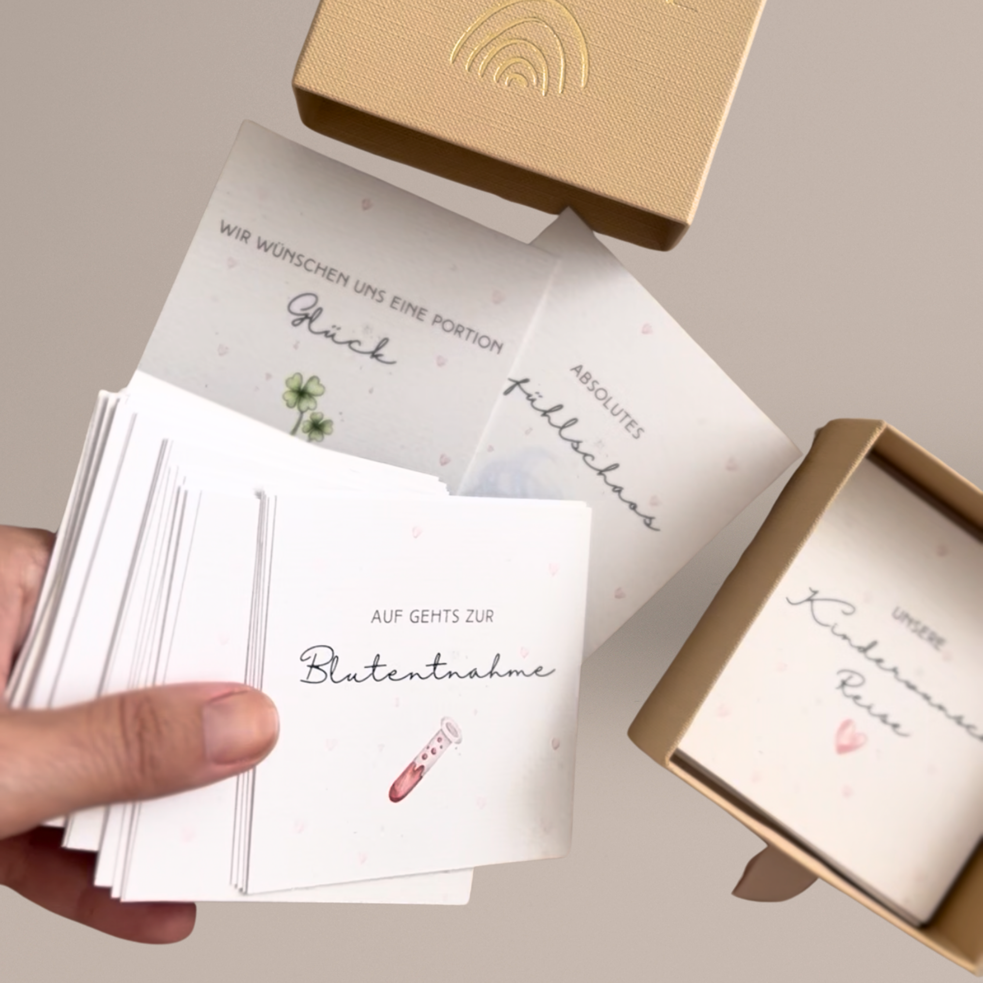 Meilenstein Karten Kinderwunsch