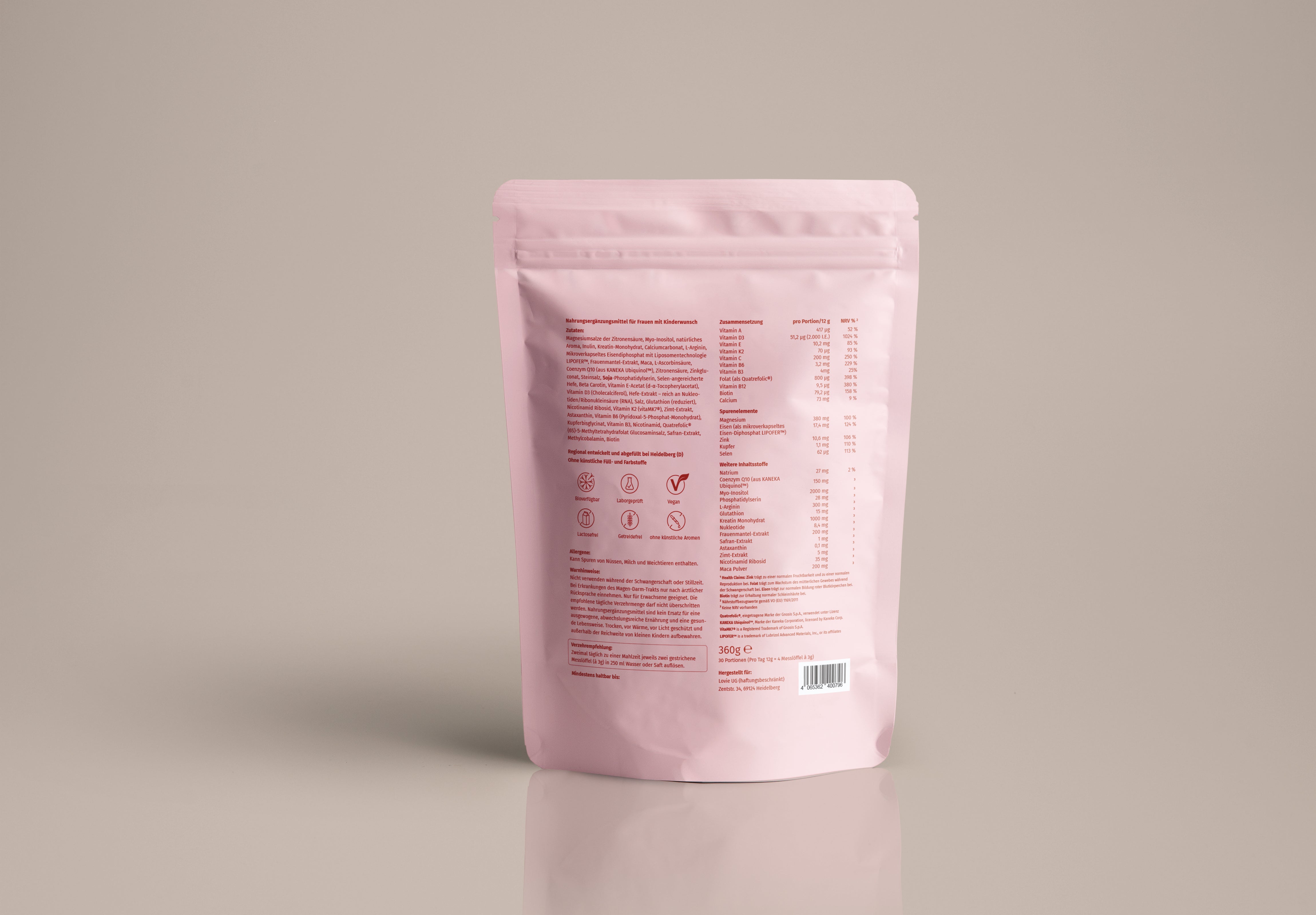 Kinderwunsch+ Women (Neue Sorten)